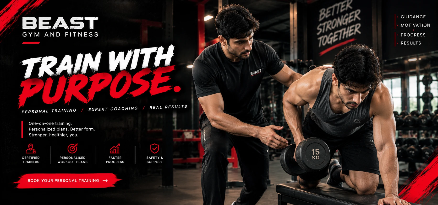 Beast Gym coaches coaching